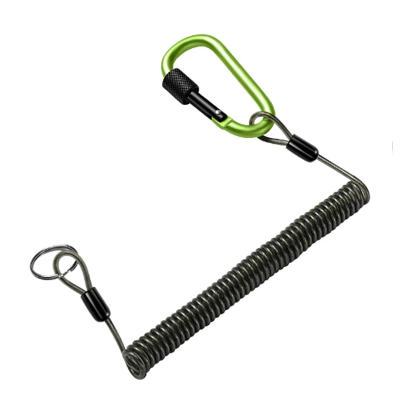Многофункциональные страховочные ремешки для рыбалки выдвижные спиральные