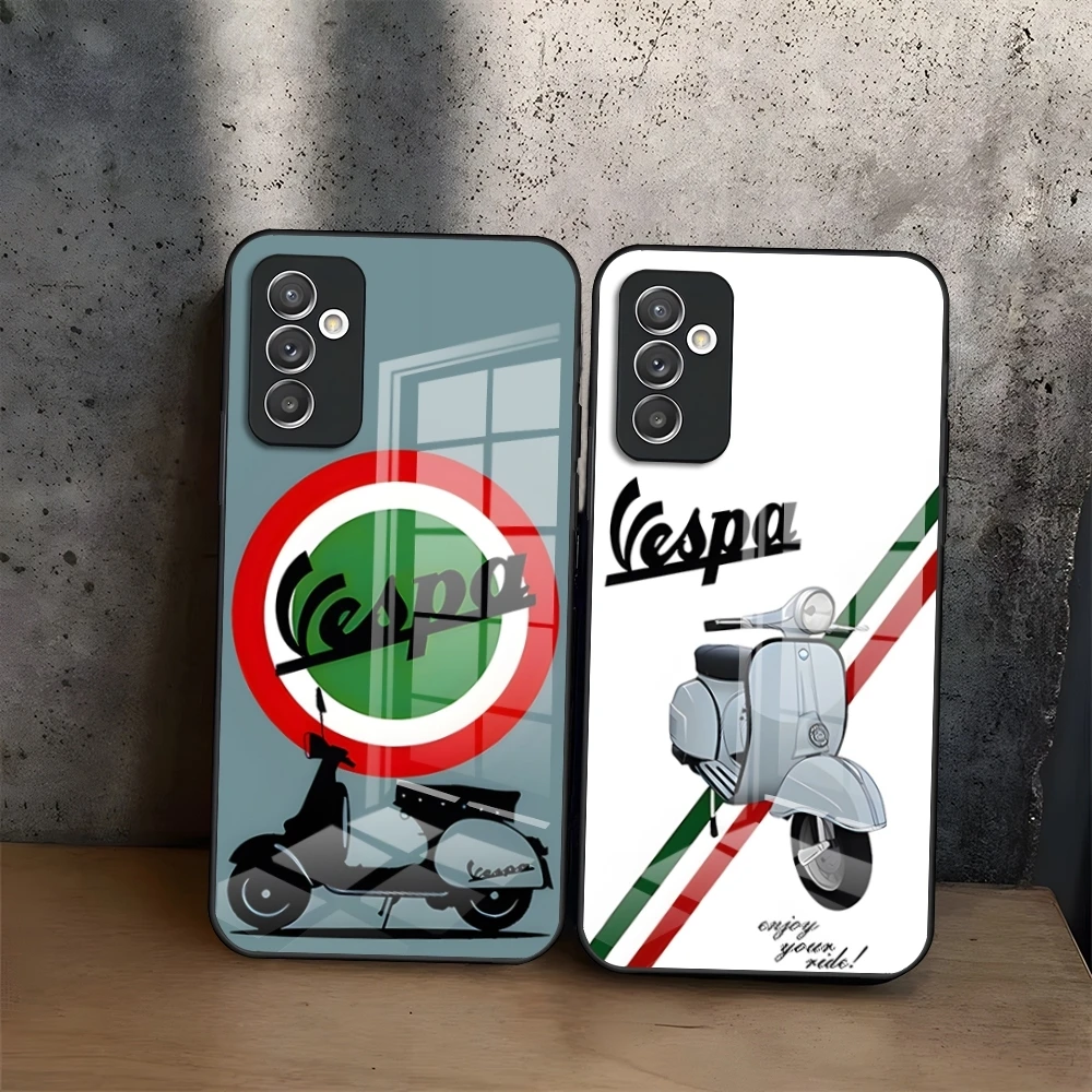 Чехол для телефона V-Vespa Scooter с героями мультфильмов Samsung S24 Ultra S23 S22 S20 Fe S21 Plus A54 A34 A24