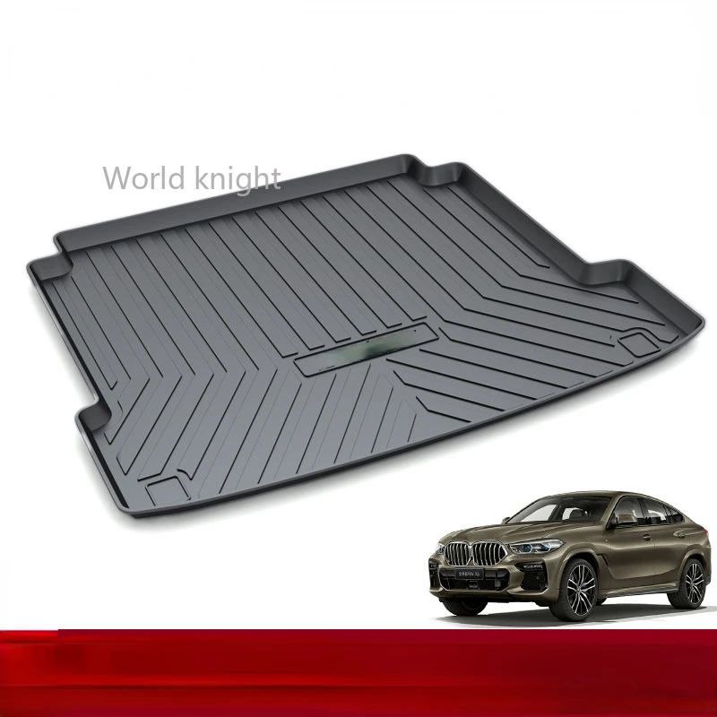 

Car Styling Rear Trunk Liner Cargo Boot TPO Trunk Mat Floor Tray Mud Kick Carpet For BMW X6 2020-2021 Accessories