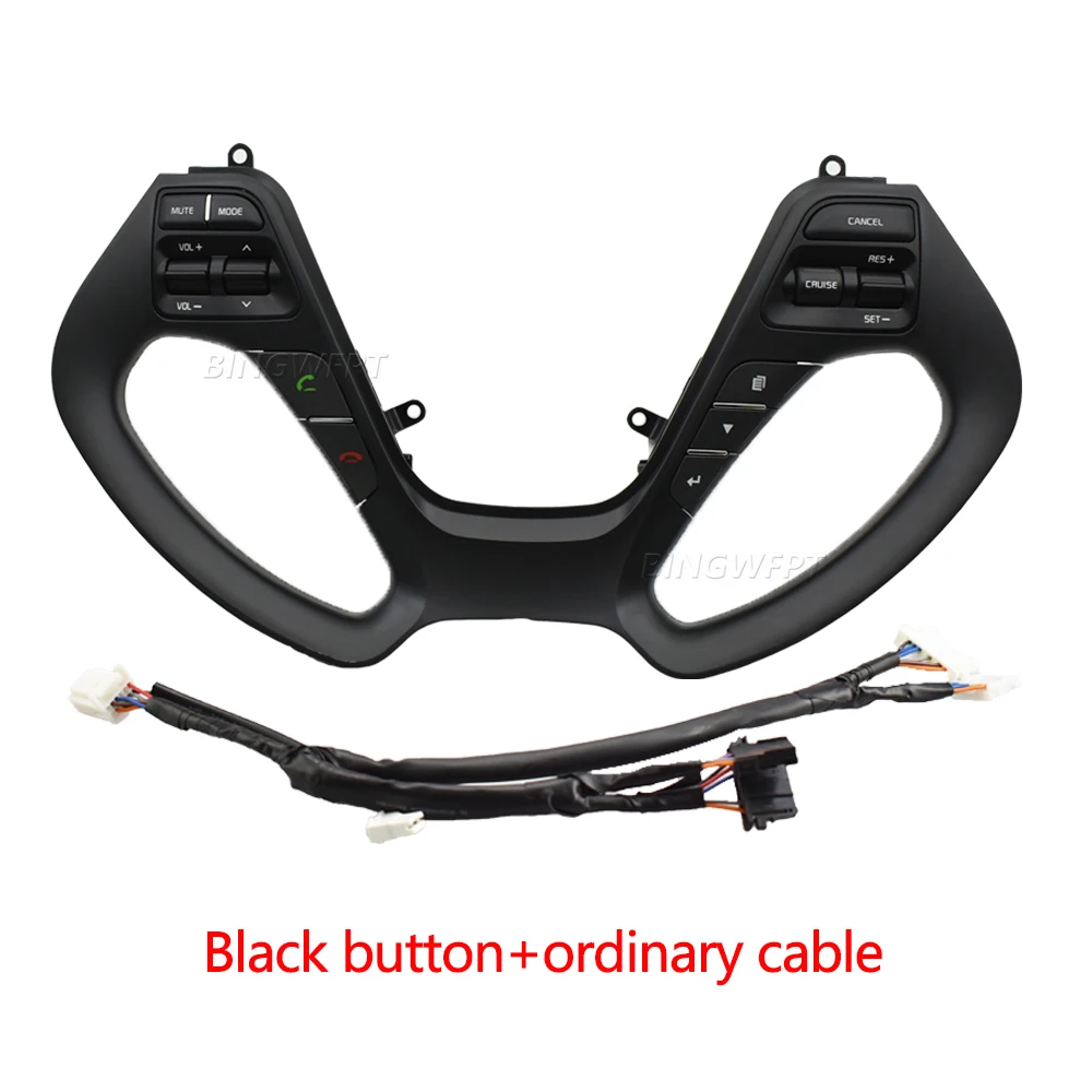 

Многофункциональный круиз-контроль, кнопка модификации рулевого колеса, поддержка Bluetooth-телефонных звонков для KIA CERATOK3 KS3