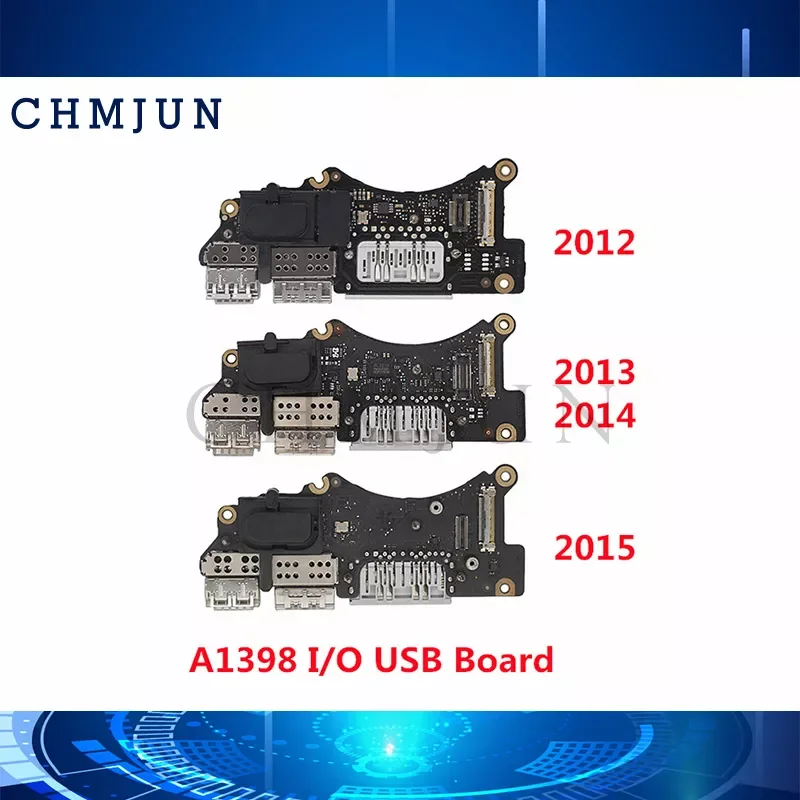 

Оригинальный ноутбук A1398 I/O USB SD кардридер для MacBook Pro Retina 15 дюймов A1398 Usb плата 2012 2013 2014 2015 года