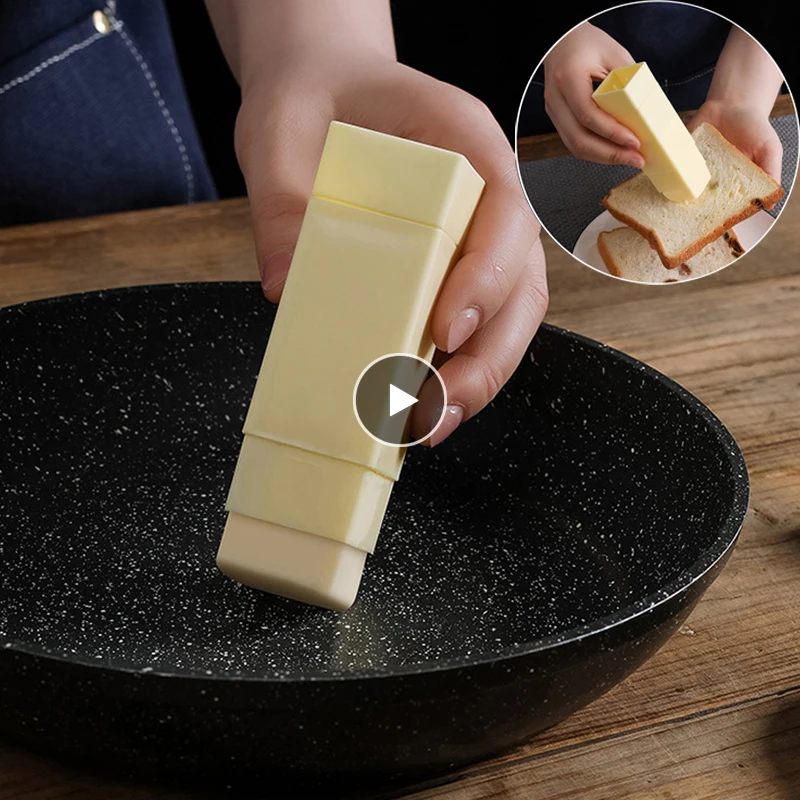 

New Rotary Butter Spreader Upright Cheese Dispenser Holders Sticks Plastic Kitchen Baking Tools Home Gadgets Butter Storage Box