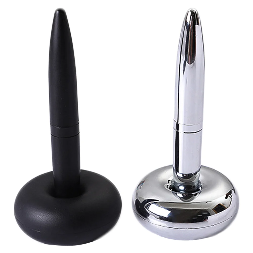 

2Pcs Ballpoint Magnet Fidget Pen Nice Pens Metal Pen Magnetic Metal Pen for Gift Boyfriend
