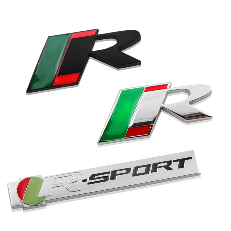 

Car Side Fender Rear Trunk Emblem R Logo Sticker for Jaguar XF XJ XE XK XKR XFL XJS E Pace F Pace S Type X Type Ftype Decoration