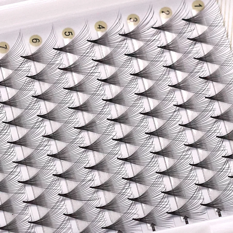 5 лотков/партия накладные ресницы из искусственной норки