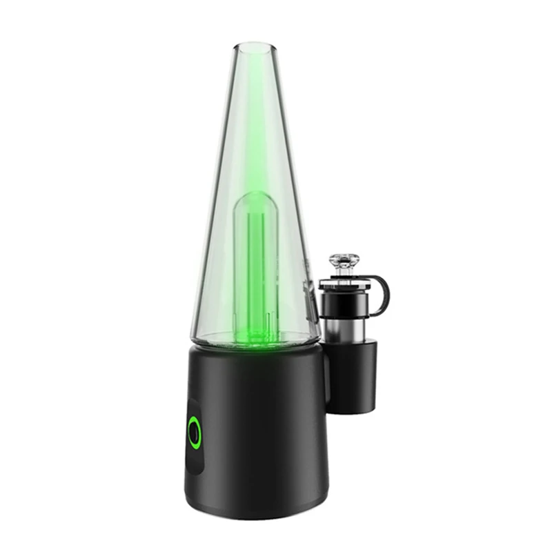 

NLEC 4000mAh 3 IN 1 Vaporizer for Dry Herb / Wax / Cbd 450-600°F Intelligent Temperature Control Water Glass Bubbler for Smokers