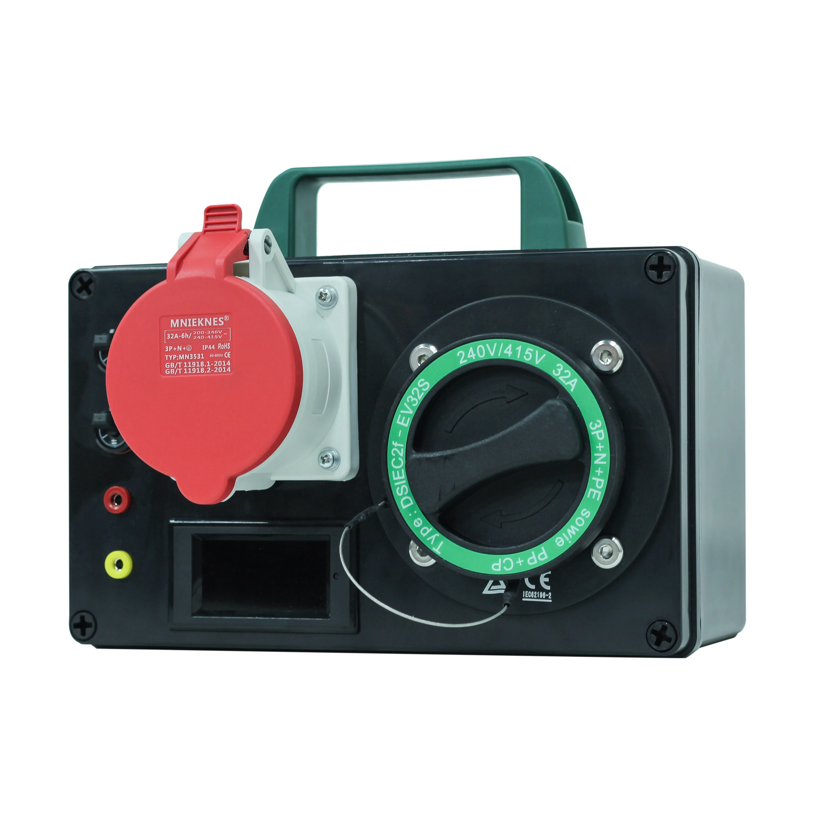 

Hengyi Portable EV Charger Simulator With IEC 62196 Type 2 Socket