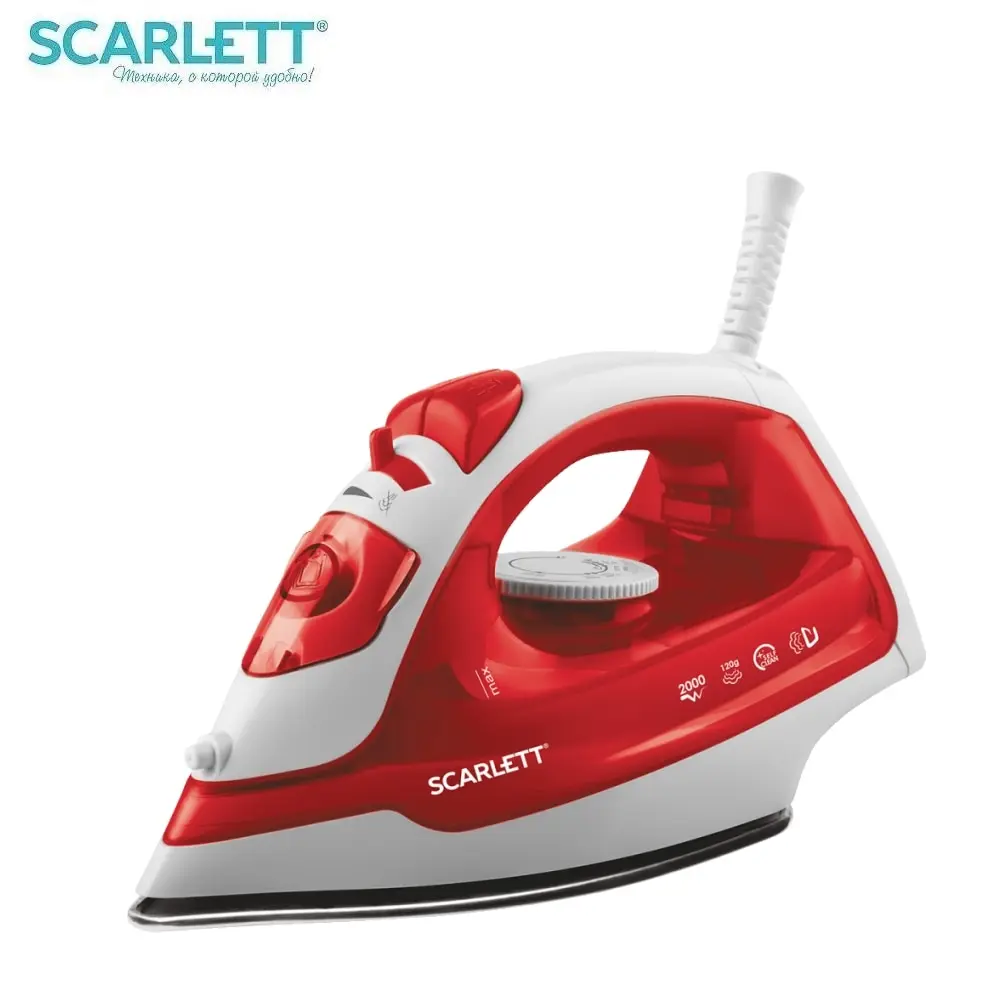 Electric Iron Scarlett sc-si30s08 Red | Бытовая техника
