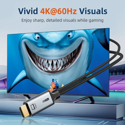 CABLETIME Кабель HDMI-USB C  для игровых приставок