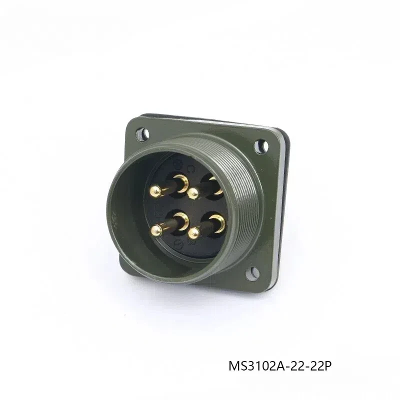 Серия MS5015 Американский стандарт MS3106A-22-22P авиационная вилка 4-полюсный
