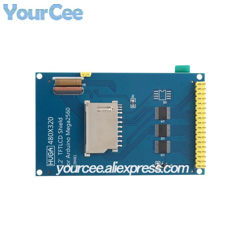 3,2-дюймовый цветной TFT LCD дисплейный модуль с экраном 3,2 дюйма, RGB 65K, разрешение 320x480, драйвер ILI9481, поддержка HD для Arduino Mega2560 (art.: 3920ced074e08) - 3920ced074e08