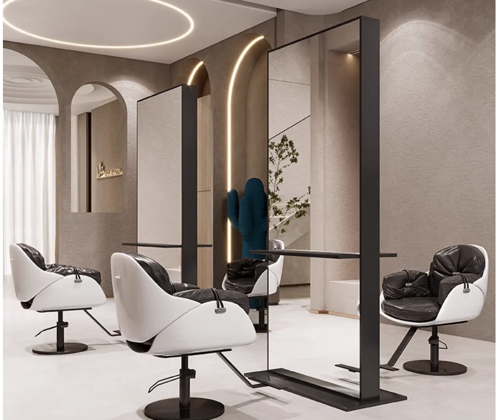 Зеркало Сетчатое для парикмахерской зеркало с подставкой крепления на одном и