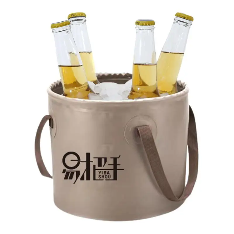 

Складное ведро для воды, ведро для хранения воды для кемпинга с ручками, складное ведро для автомобиля, складное ведро для хранения воды для кемпинга