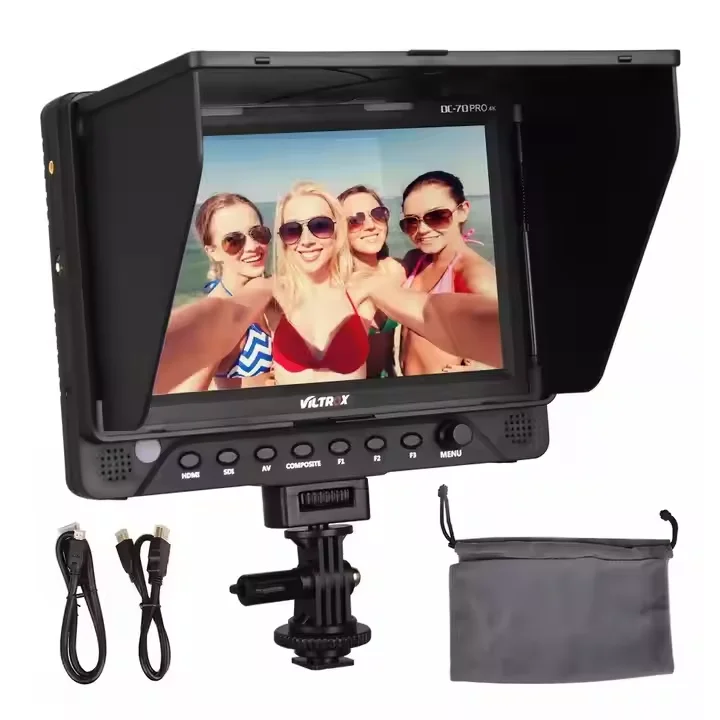 VILTROX DC-70PRO 7-дюймовый IPS-экран полевой видеомонитор Full HD 1920x1200 4k вход SDI AV с историями