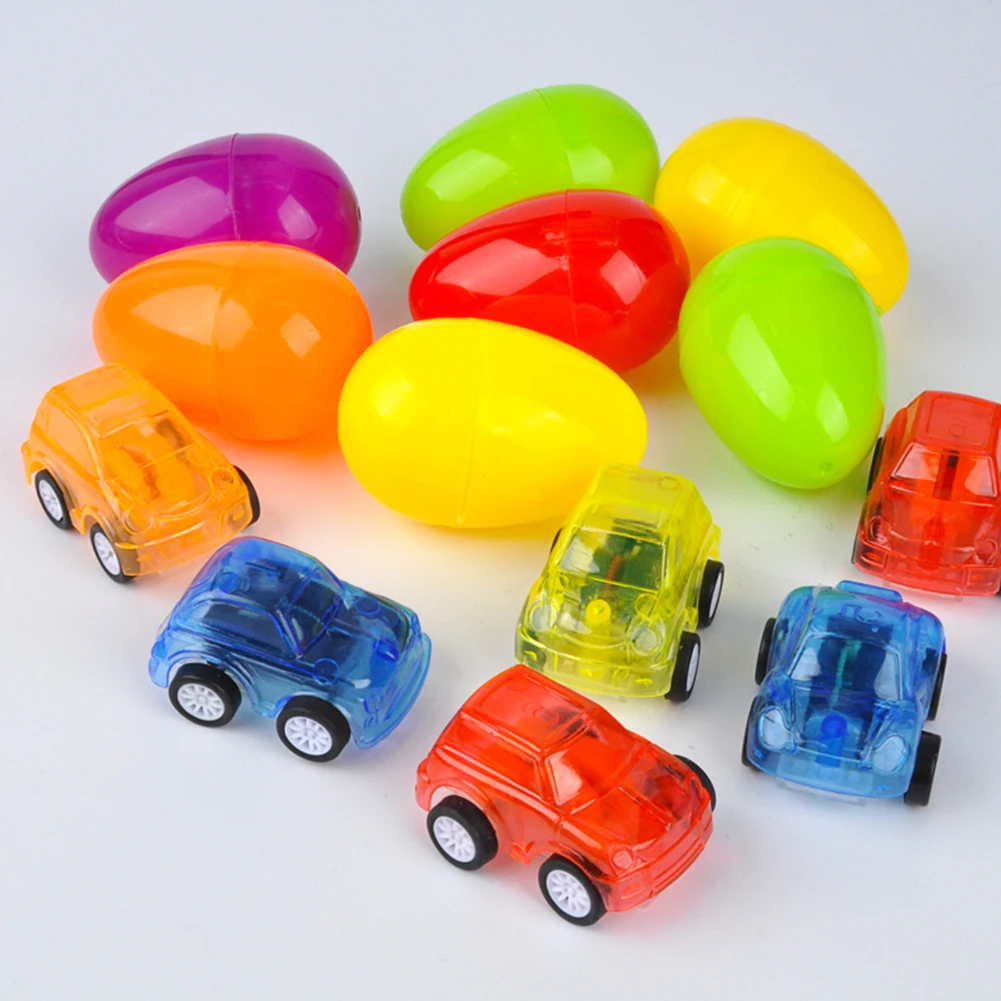 

Transparent Plastic Surprise Ball Capsules Toy With Inside Different Car Toy Vending Machine In Shilly Egg Balls Random Color