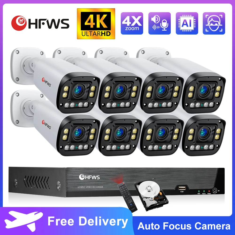 Kit Ourdoor Cctv Set