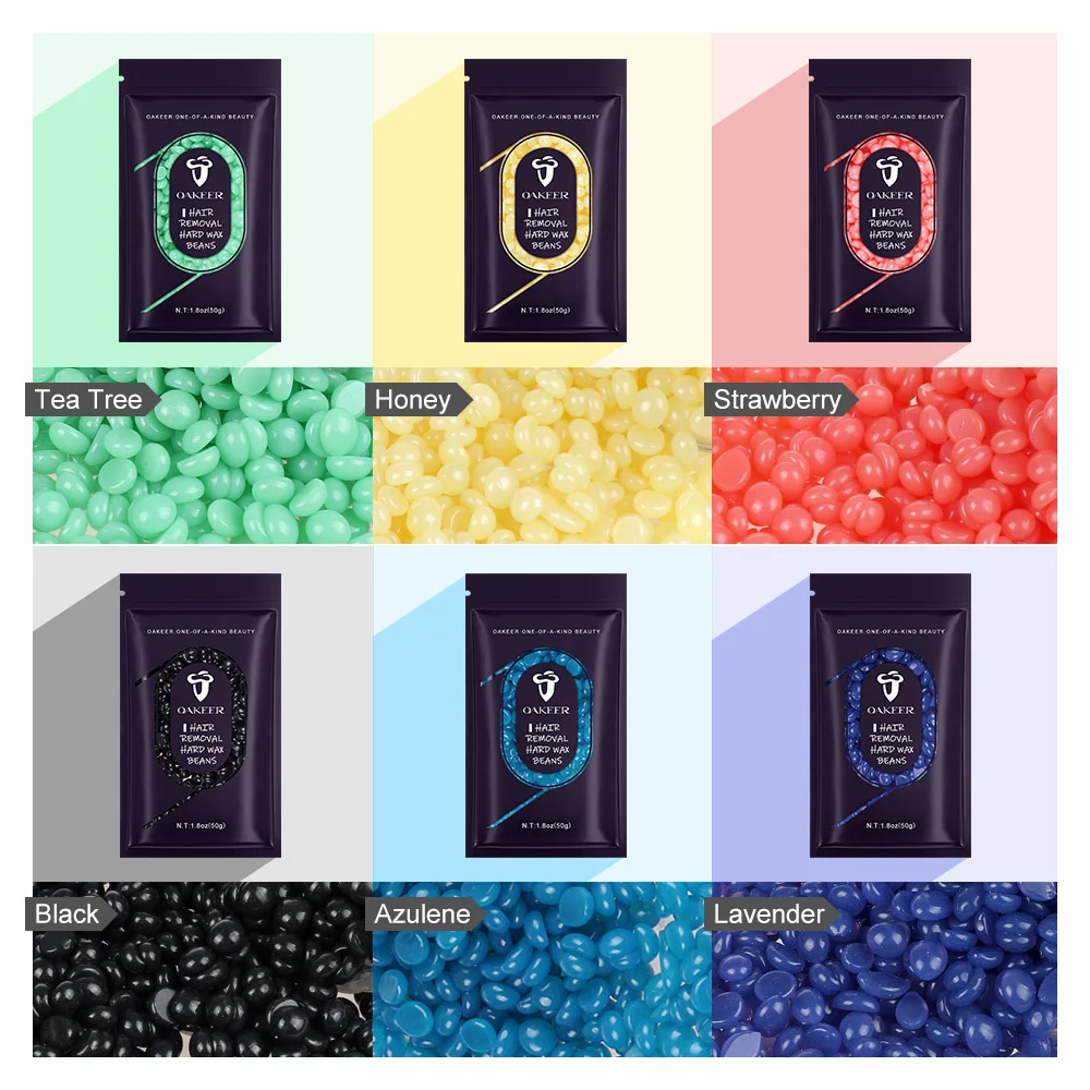 Набор восковых нагревателей для депиляции набор домашний подарок женщин Прямая