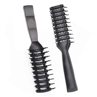 high temperature resistant rib comb fluffy men hair brush hairdressing comb massage hair ribs comb scalp barber styling comb