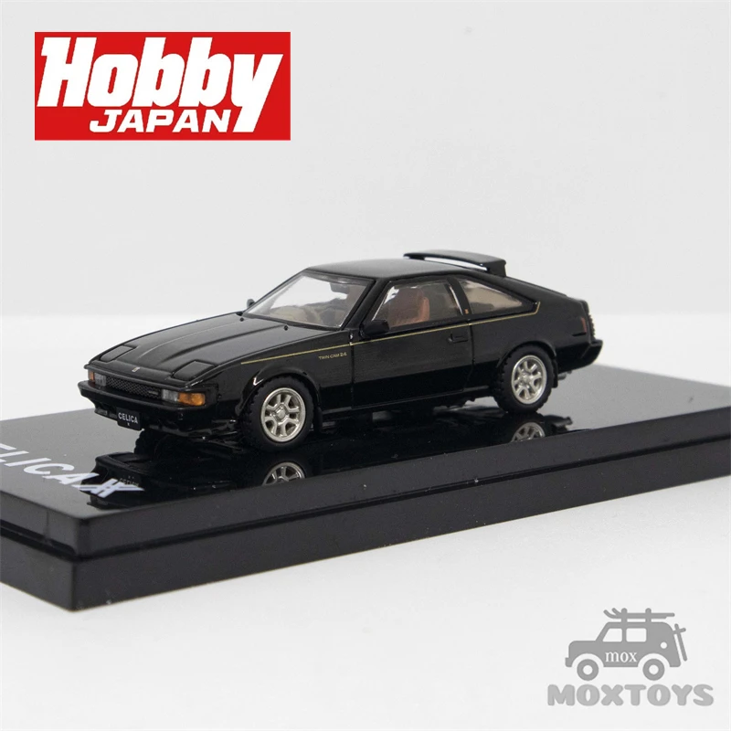 

Hobby япония 1:64 TOYOTA CELICA XX (A60)SUPER 2000GT TWINCAM24 1984 черная литая модель автомобиля