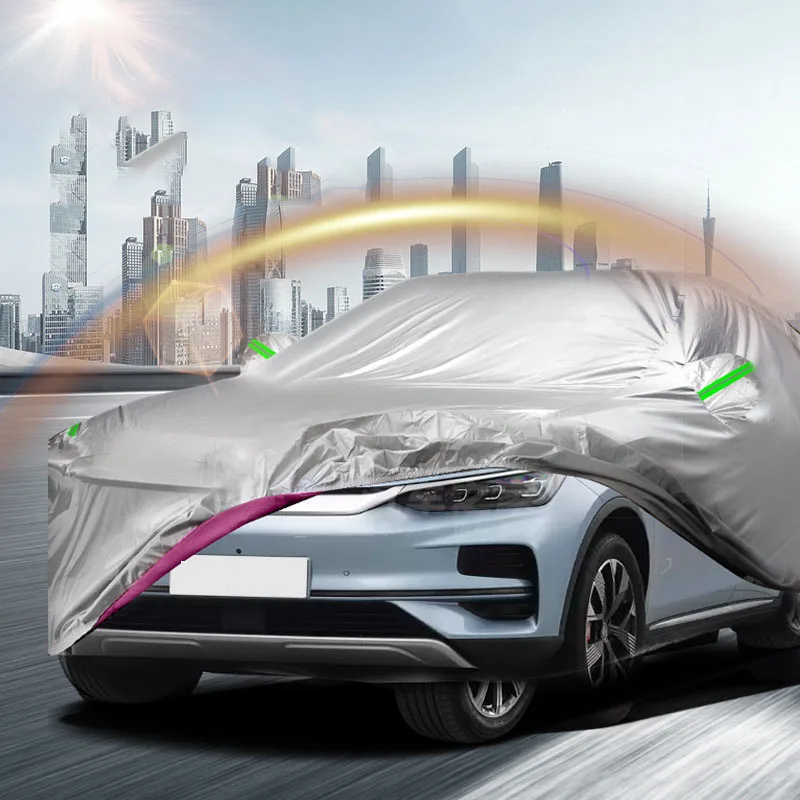 Утолщенное автомобильное пальто на весь автомобиль Солнцезащитный УФ защитный