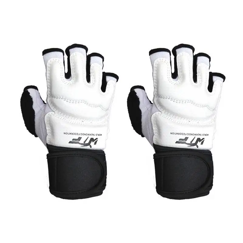 

High Quality Half Finger Boxing Gloves Kids Leather Gloves For Taekwondo MMA