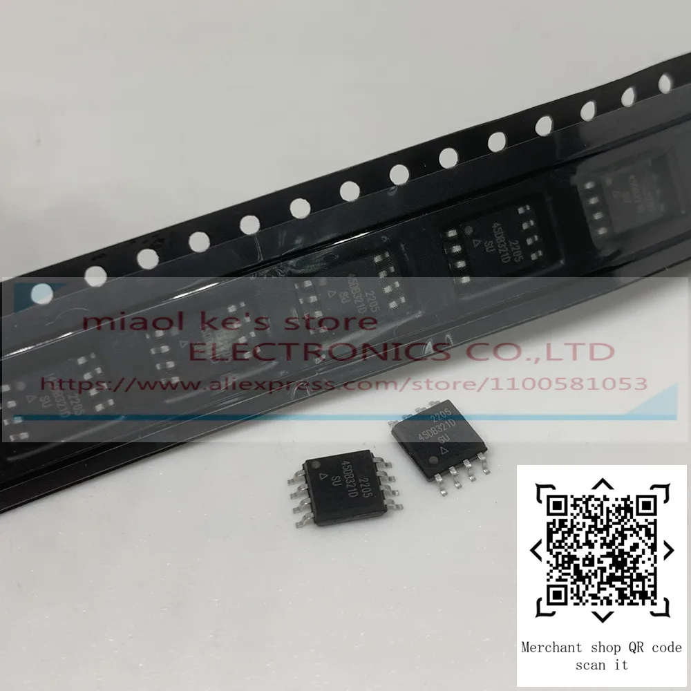 

[10 шт.] 100% Новинка, оригинал: Φ 45DB321D, SU - IC FLASH 32 Мбит, SPI 66 МГц 8soic