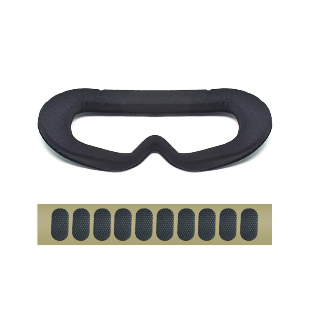 Фото Сменная защитная подушечка для очков DJI Avata 2 Goggles 3, утолщенная, светонепроницаемая, черная №3