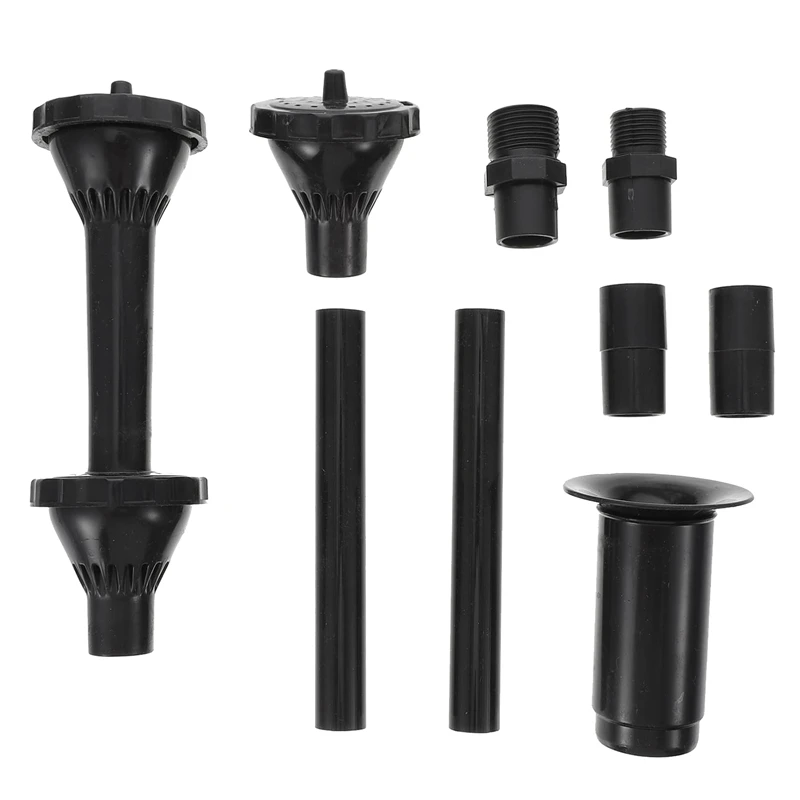 

Fountain Pump Nozzle Set Multifunctional Nozzle Fountain Pump Nozzle Water Spray Heads Pond Submersible Pump Pool L