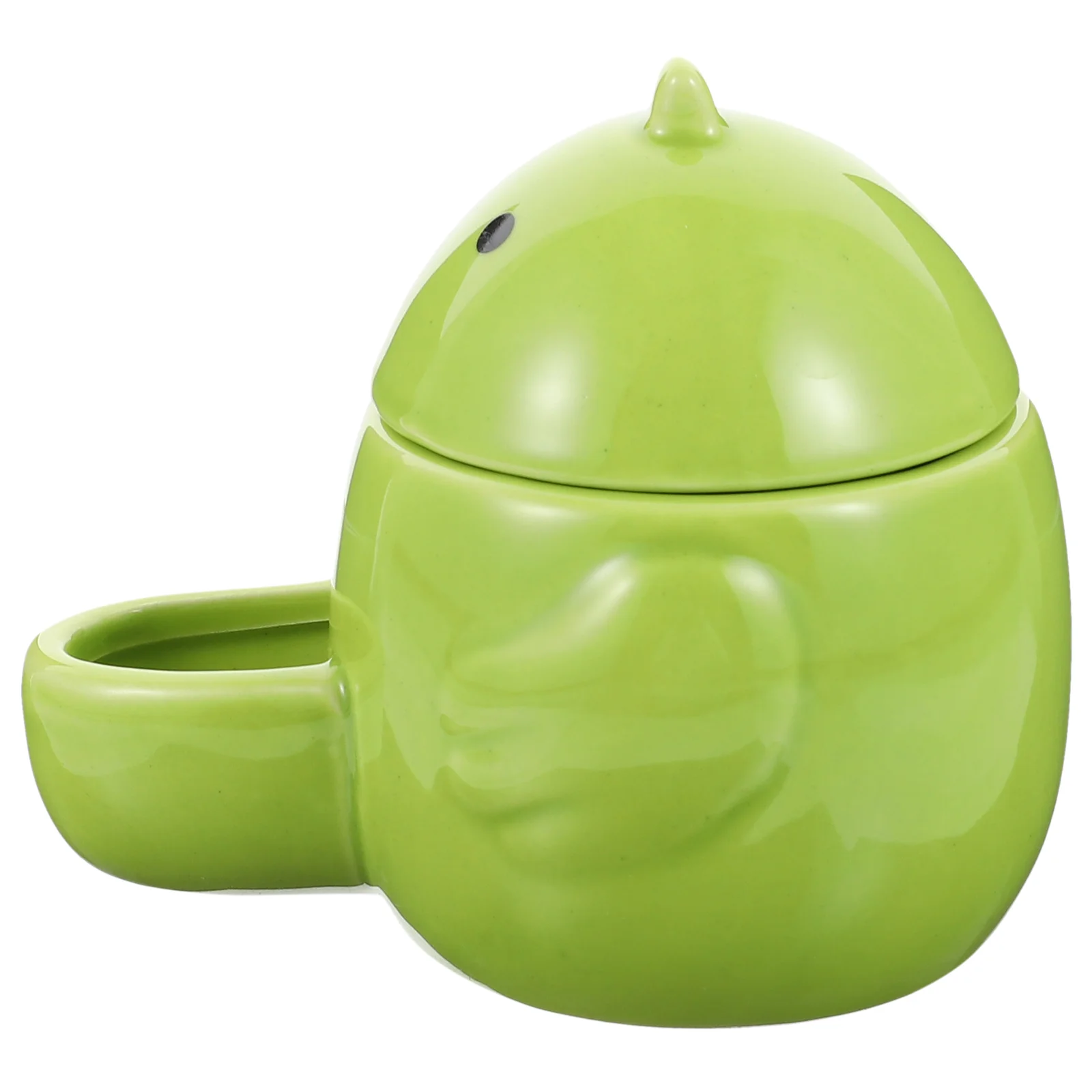 

Feeder Automatic Feeder Pet Supplies Cartoon Food Bowl Ceramic Feeding Bowl for Pet Cage Hamster Home