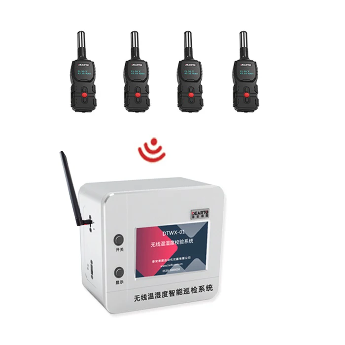 

Wireless Temperature And Humidity Area Routing Inspection Instrument,System