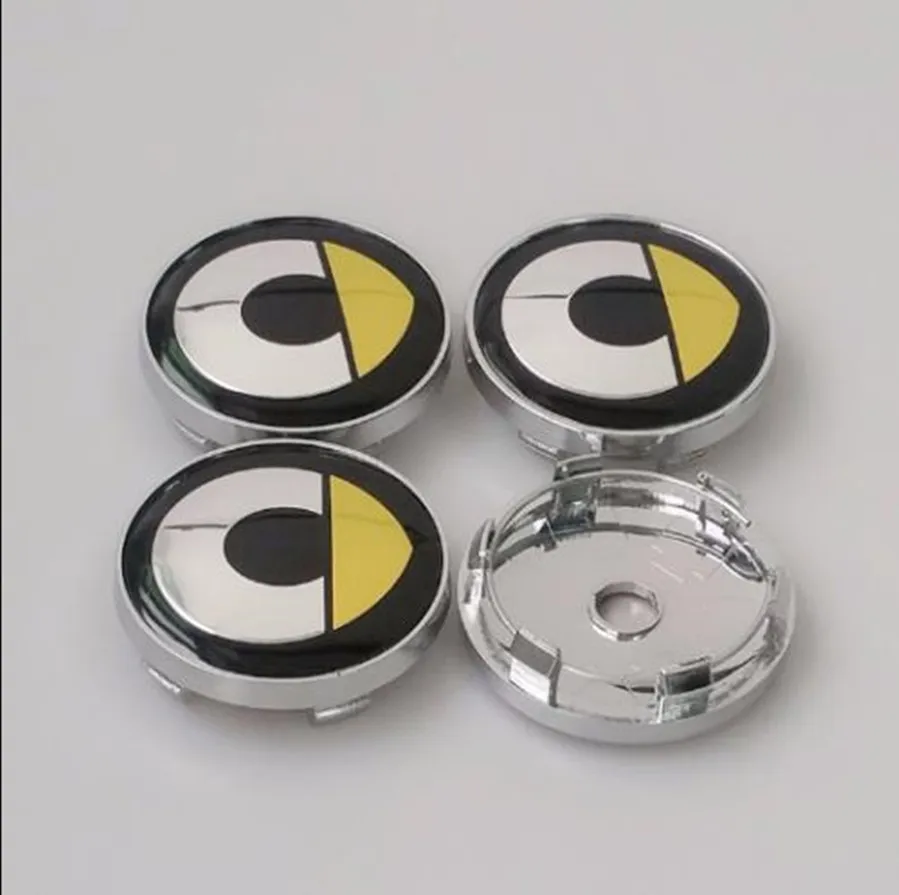 

4pcs 60mm Wheel center caps for Smart Car logo emblem hub cover Car Accessories Car styling