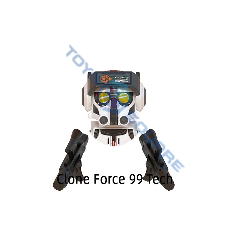 Конструктор The Clone Trooper Force 99 эвакуатор Crosshair Hunter Tech Rex Commander Коди Джесси модель