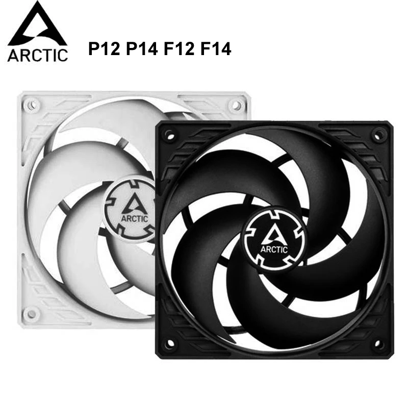 

ARCTIC F14 F12 P14 P12 Slient PWM PST CO 14CM 12CM Case Fan 140MM 120MM PC CPU Cooler Cooling Fan Radiator FDB Mute Black