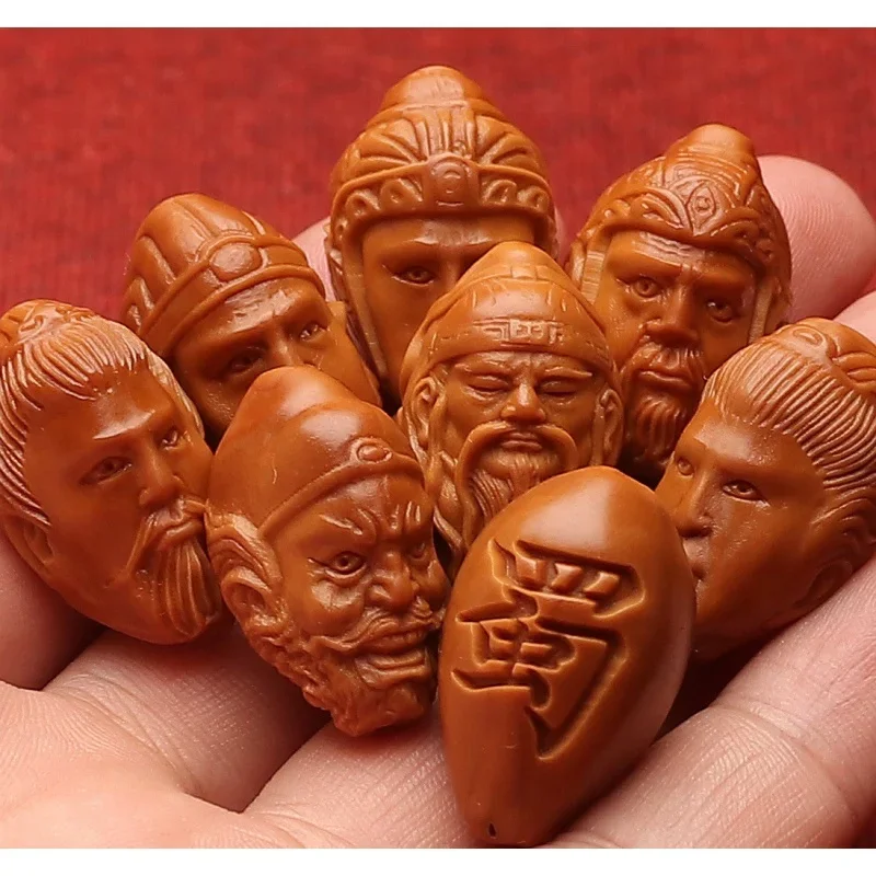 Мужской браслет Shu Kingdom Seven из оливкового ореха ручная резьба изысканный нож