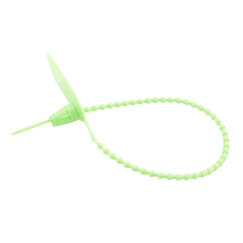 100 шт. пластиковые уплотнения для тампера одноразовые самоблокирующиеся вывески