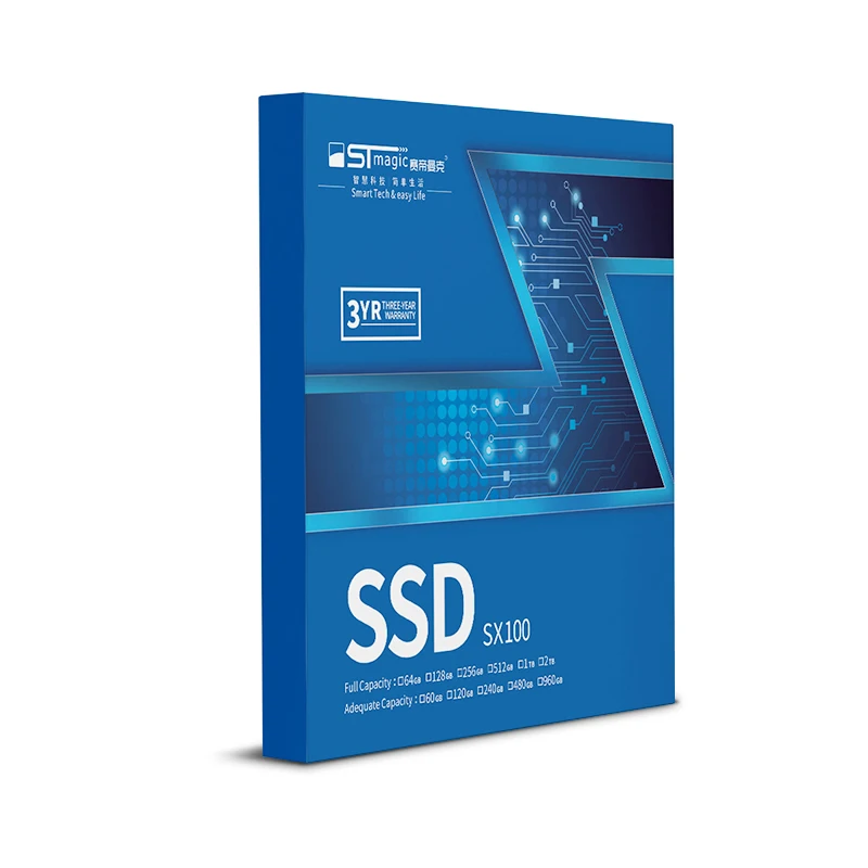 Фото Внутренний жесткий диск Stmagic SSD HDD 120 ГБ 128 ГБ 240 ГБ 256 ГБ 512 ТБ 2,5 дюйма SATA 3,0 SX100 для ноутбука №5