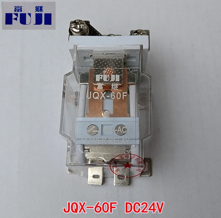Электромагнитное реле Fuji JQX-60F 60A DC24V36V110V