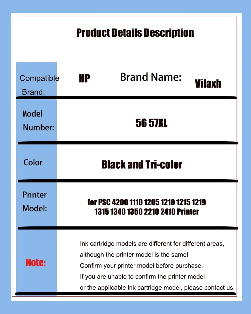 Картридж для принтера hp 56 57 hp56 Deskjet 450 450cbi 450ci 450wbt F4140 F4180 5150 5550