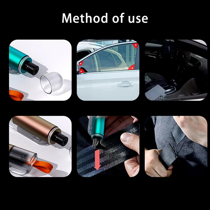 

Car Window Glass Breaker Cutter For Seat Belt Safety Hammer Escape Hammer Cut