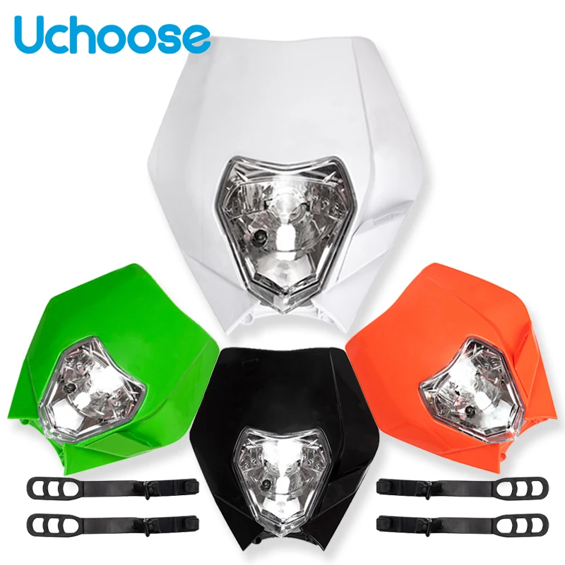 

Motorcycle Headlights Paving Lights Grimace Lights Modified Lights Diamond Lights Burst Bright Personality Colorful 12v