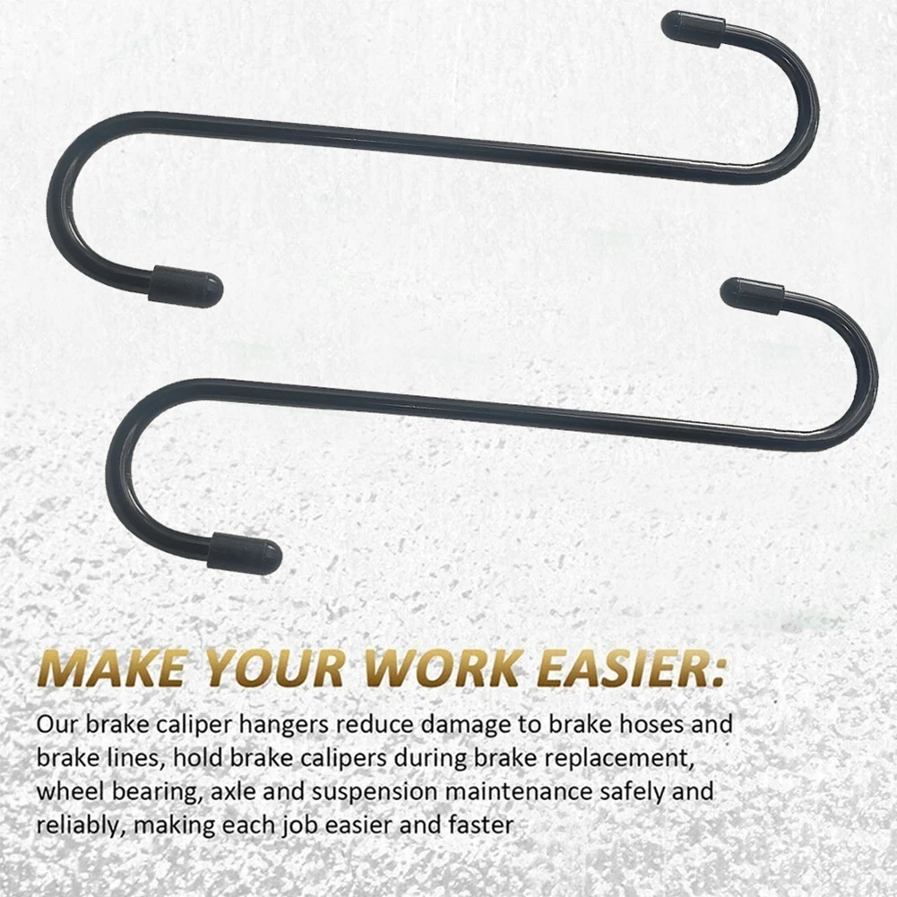 

Brakes Rubber Tips Brake Caliper Hooks With Sturdy Construction Caliper Hooks Pcs Rubber Safe Steel Tips Tool With