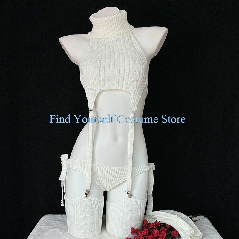 Аниме BOCCHI THE ROCK Косплей Gotoh Hitori Костюм Женский Сексуальный Черный Свитер Боди Socsk