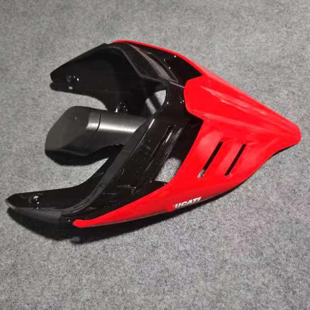 

Новая верхняя часть заднего сиденья из АБС-пластика под карбон, обтекатель для Ducati V2 V4 V4S V4R Streetfighter V4 V2, задний капот-бампер