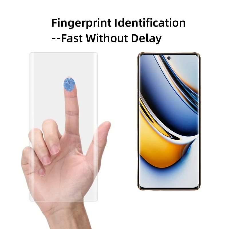 UV Full Glue Full Cover Screen Protector for OPPO Find N Full Curved Tempered Glass For OPPO Find N2