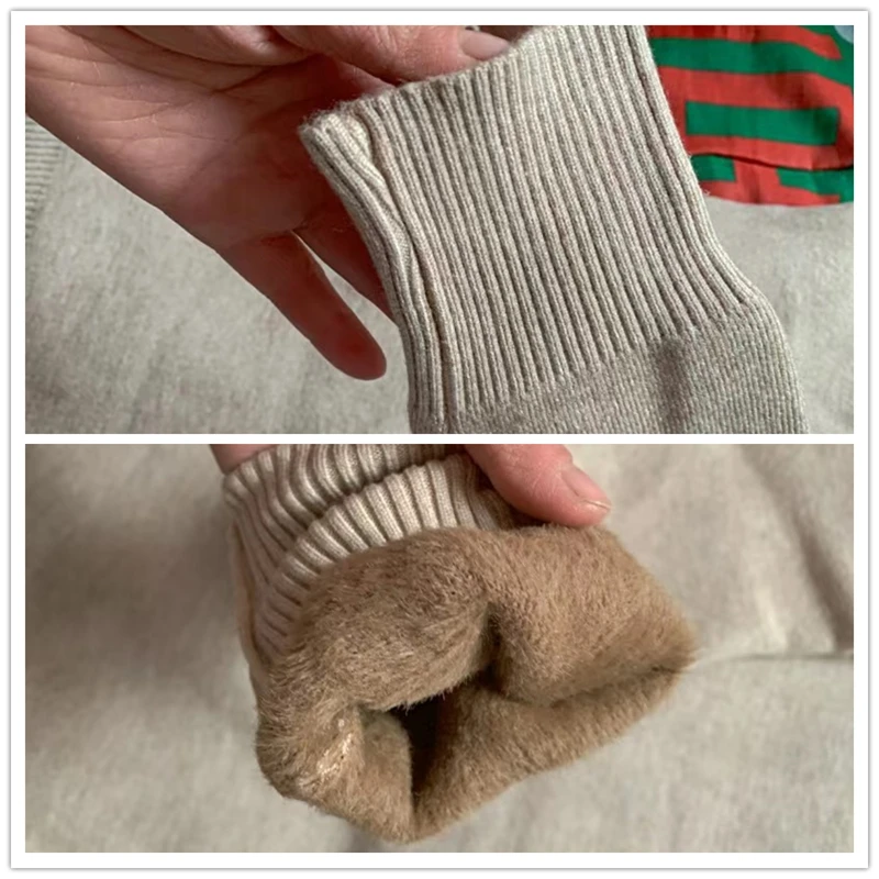 Свитер с воротником-хомутом женский зимний теплый вязаный пуловер повседневный