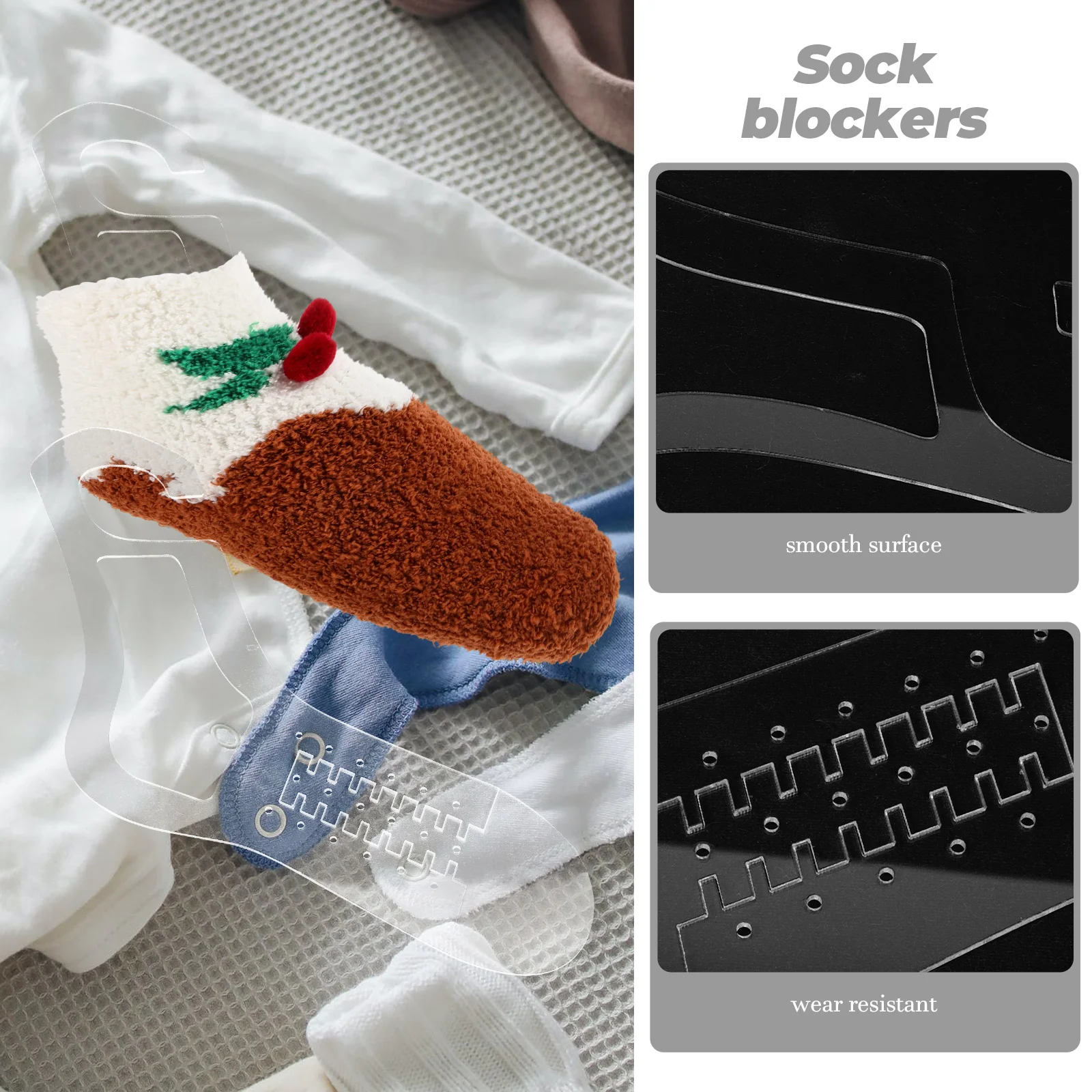 Модель носков Блокаторы для вязания Чулок Формы демонстрации Модели Акриловые