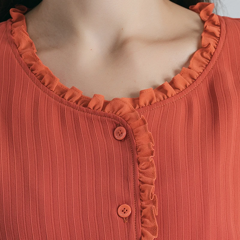 Рисунок 3 - Женская шелковая рубашка с длинным рукавом