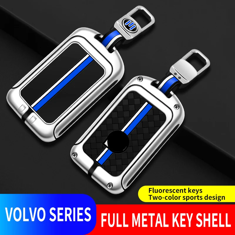 

Car Key Modification Shell High Quality Car Key Cover Zinc Alloy Frame Car Key Case for Volvo S90 S60 XC60 XC40 V60 V90