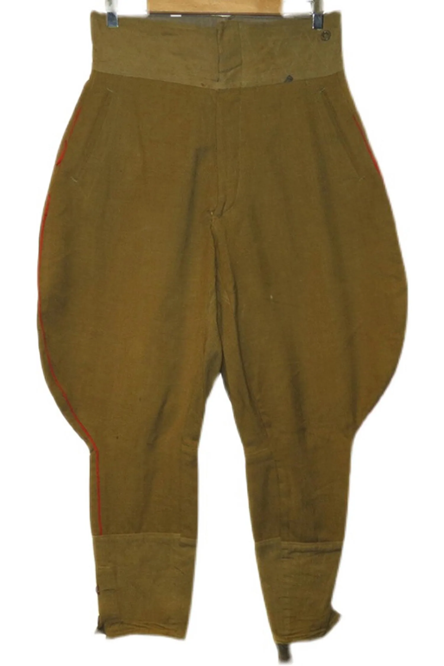 YANGHAOYUSONG Homemade knight pants breeches foot pants retro overalls couple casual pants pure cotton 9 points pants