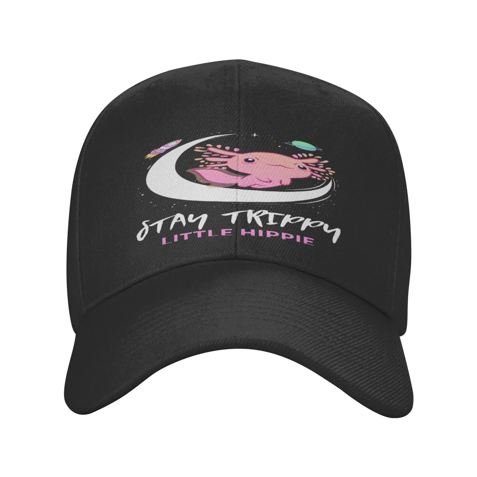 

Baby Axolotl Pastel Magic Moon Exotic Men's Cap Hat For Boy Cowboy Hats Cap Men's Stylish Caps Hat For Boy Men's Hats Sun Hats